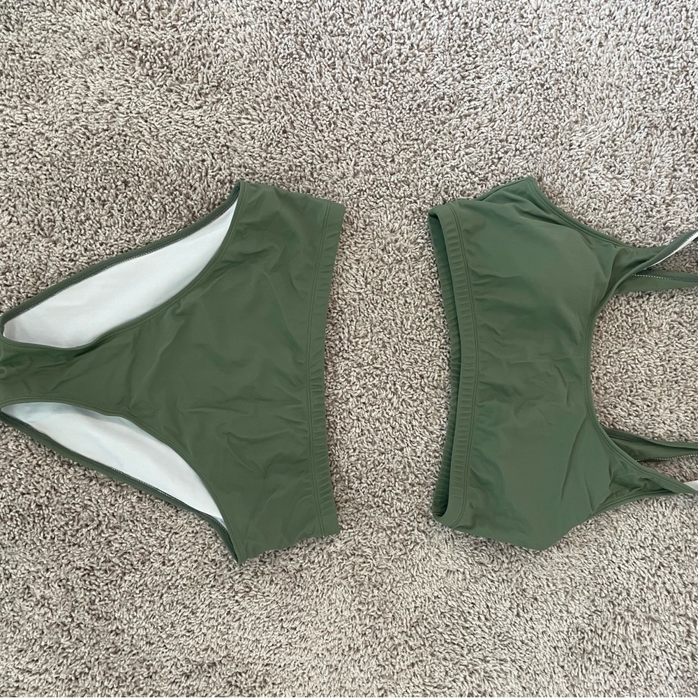 Olive Green Women's Bikini Set